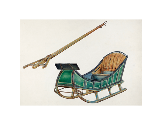 One Horse Open Sleigh