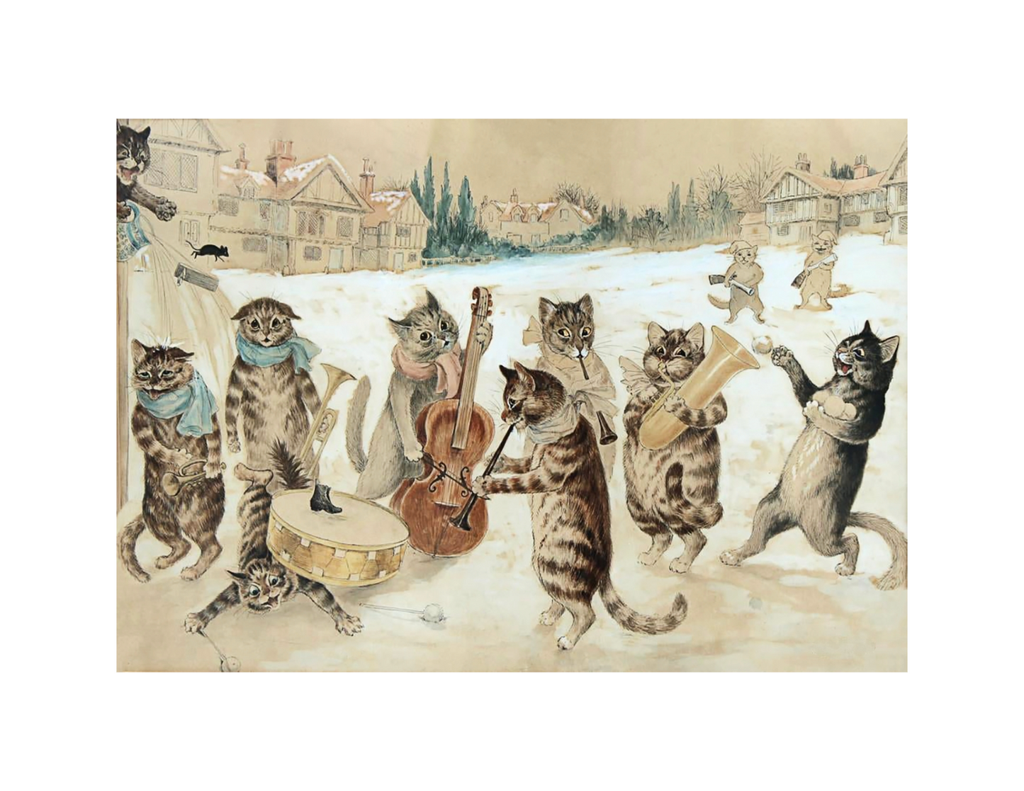 Cat Caroling
