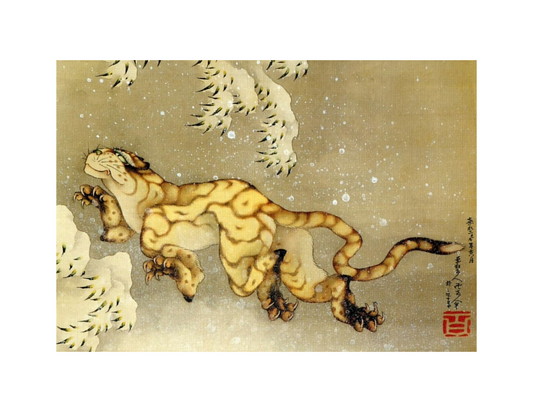 Tiger in the Snow